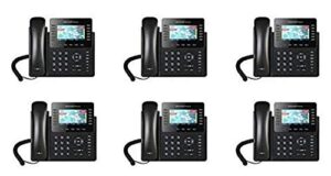grandstream gxp2170 (bundle of 6) 12 line ip phone, color display-voip