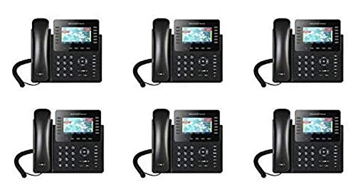 Grandstream GXP2170 (BUNDLE of 6) 12 Line IP Phone, Color Display-VoIP