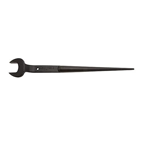 Klein Tools 3212TT Construction Spud Wrench with Tether Hole, 1-1/4-Inch Nominal Opening, 3/4-Inch Bolt for US Heavy Nut