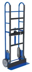 vestil appl-750-b steel ratchet appliance cart 15 in. x 24 in. x 59 in. 750 lb. capacity blue