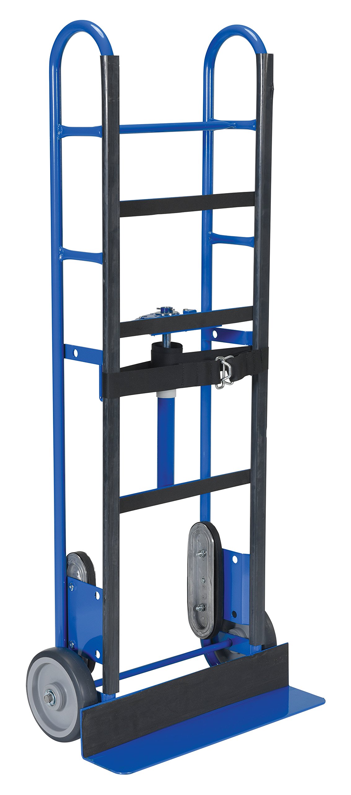 Vestil APPL-750-B Steel Ratchet Appliance Cart 15 in. x 24 in. x 59 in. 750 Lb. Capacity Blue