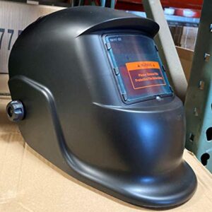 True Color BLK Auto Darkening Solar Powered Welders Welding Helmet Mask with Grinding Function