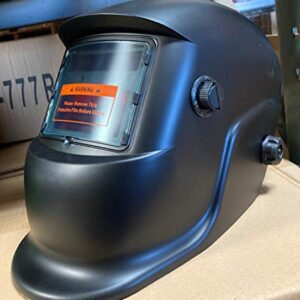 True Color BLK Auto Darkening Solar Powered Welders Welding Helmet Mask with Grinding Function