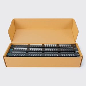 ICC CAT6 Patch Panel with 24 Ports and 1 RMS in 6-Pack