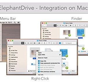 ElephantDrive 2,000 GB Business Yearly Subscription