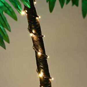 Lightshare 7 Feet Palm Tree, 96LED Lights, Decoration for Home, Party, Christmas, Nativity, Outdoor Patio