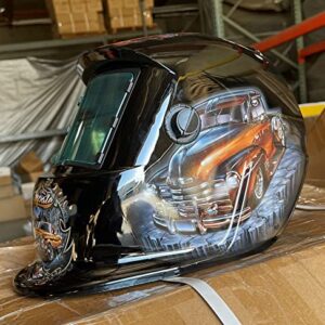 USA $$ Seller True Color Auto Darkening Solar Powered Welders Welding Helmet Mask with Grinding Function