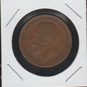 1920 UK Classic Head Left Penny Choice Fine