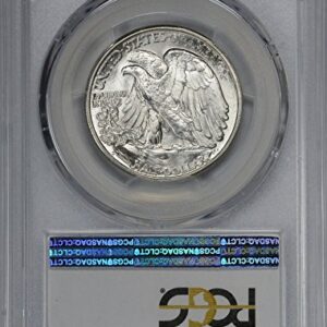 1946-D Walking Liberty Half Dollar, MS65, PCGS