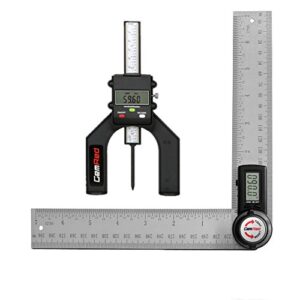 gemred digital depth guage height gauge for router table and digital protractor(angle finder grset903)
