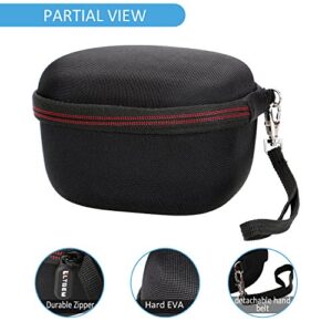 LTGEM Case for Howard Leight Honeywell Impact Sport Sound Amplification Electronic Shooting Earmuff - Hard Storage Travel Protective Carrying Bag