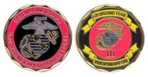 3rd marine exp. forces challenge coin
