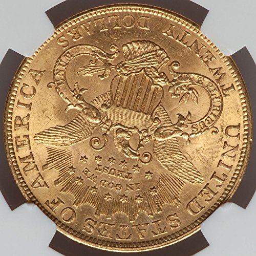 1904 $20 Double Struck Rotated 180 Degrees in Collar UNIQUE $20 Liberty MS-62 NGC/CAC