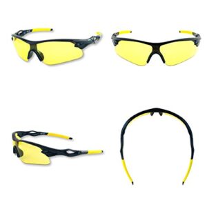 iLumen8 BEST Shooting Glasses UV Blacklight Yellow Vision Safety Eye protection