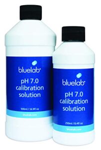 bluelab ph7250b ph 7.0 calibration solution, 250 ml