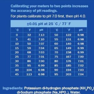 Bluelab PH7250B PH 7.0 Calibration Solution, 250 mL