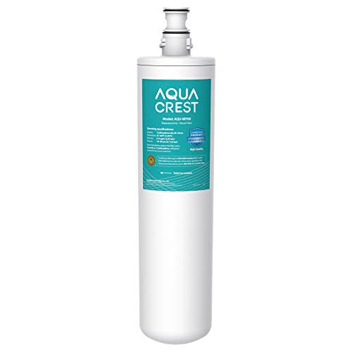 AQUA CREST 3US-PF01 Under Sink Water Filter, NSF/ANSI 42 Certified Replacement for Filtrete® 3US-PF01, 3US-MAX-F01H, Delta RP78702, Manitowoc K-00337, K-00338 Water Filter, 1 Pack, No.AQU-WF00