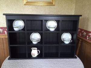 tea cup and saucer plate rack and kitchen display shelf