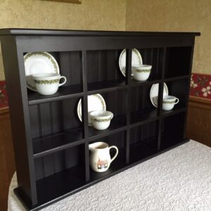 Tea Cup and Saucer Plate Rack and Kitchen Display Shelf