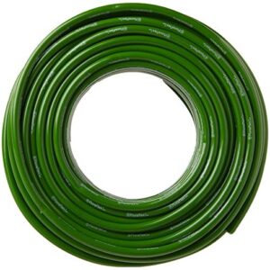 100' Flora Tube | 1/4" OD By 3/16" ID Vinyl Drip Irrigation Tubing | Green