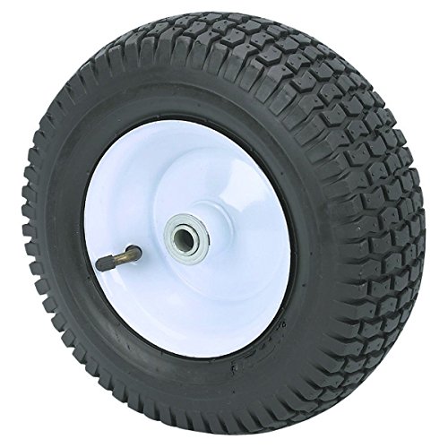 350 lbs 13 in. Pneumatic Tire Wheel with White Hub wagons, hand trucks and yard trailers, garden, shop All-Terrain Thread