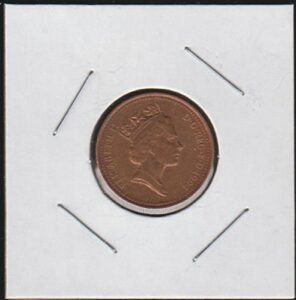 1994 uk queen's bust right penny choice about uncirculated