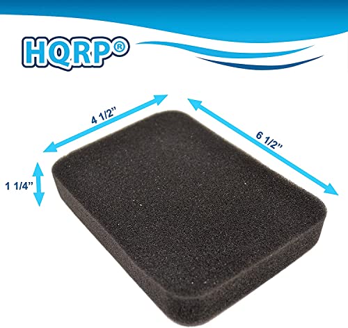 HQRP 2-Pack Foam Cleaner Element compatible with Honda EM3000, EM3500, EM3800, EM4000, EM5000, EM6000, EM6500, EMS4000, EMS4500 Series Generators