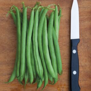 Organic Green Bean Seeds, APPR. 125, Green Bean, Heirloom Vegetable Seeds, Certified Organic, Non GMO, Non Hybrid, USA