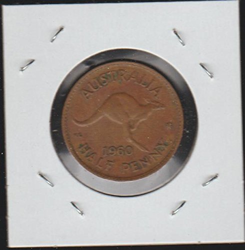 1960 AU Laureate Head Right Half-penny Choice Extremely Fine