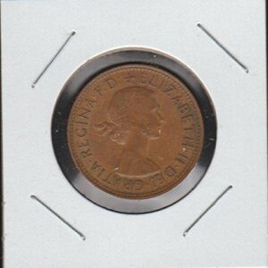 1960 AU Laureate Head Right Half-penny Choice Extremely Fine
