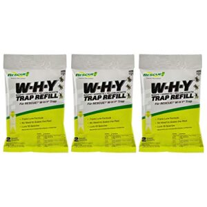 rescue! non-toxic wasp, hornet, yellowjacket trap (why trap) attractant refill - 2 week refill - 3 pack