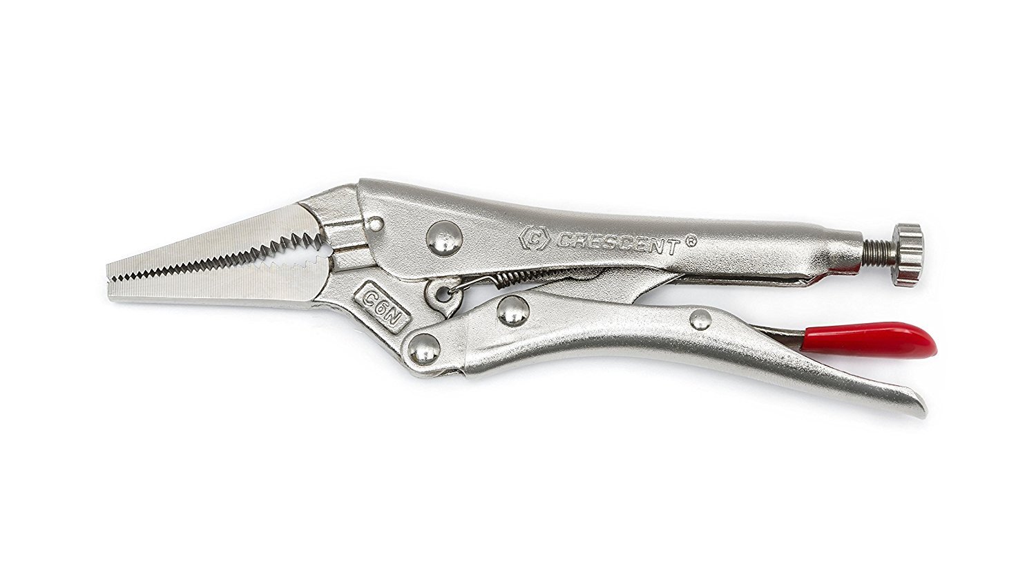 Crescent 6" Long Nose Locking Pliers with Wire Cutter - C6NVN