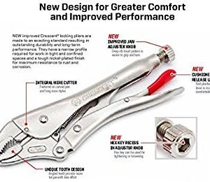 Crescent 6" Long Nose Locking Pliers with Wire Cutter - C6NVN