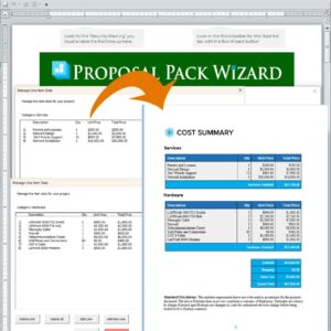 Proposal Pack Web #4 - Business Proposals, Plans, Templates, Samples and Software V20.0