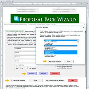 Proposal Pack Web #4 - Business Proposals, Plans, Templates, Samples and Software V20.0