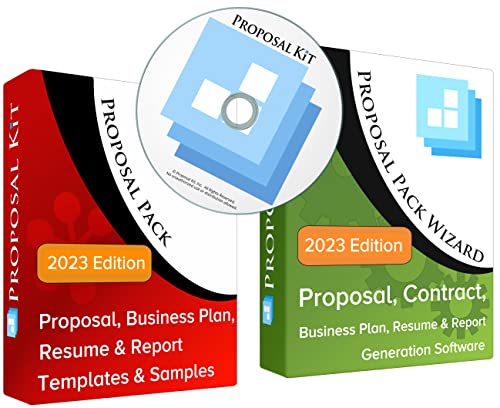 Proposal Pack Web #4 - Business Proposals, Plans, Templates, Samples and Software V20.0