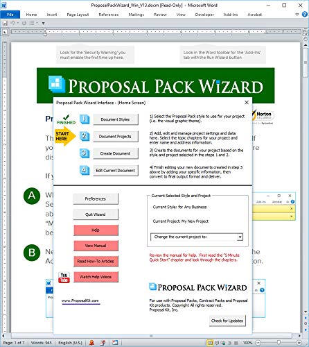 Proposal Pack Janitorial #3 - Business Proposals, Plans, Templates, Samples and Software V20.0