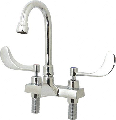 Speakman SC-3084-LD-E Commander Centerset Faucet with 4" Wrist Blade Handles, Chrome