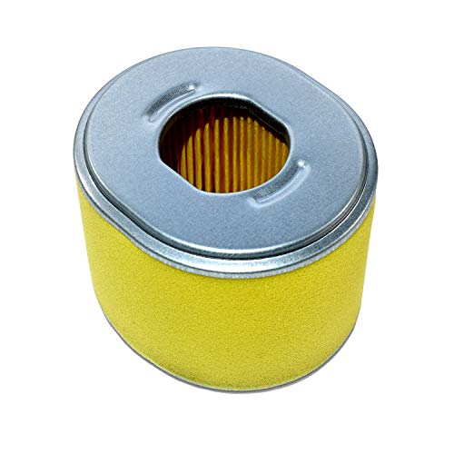 HQRP Filter Element Combo compatible with Honda EG3500 EG3500X EG3500XK1 EN3500 EZ3500 Generator / FR800 Rottotiller, parts 17210-ZE2-505 17210-ZE2-515 17210-ZE2-822 17210-ZE2-821 Replacement