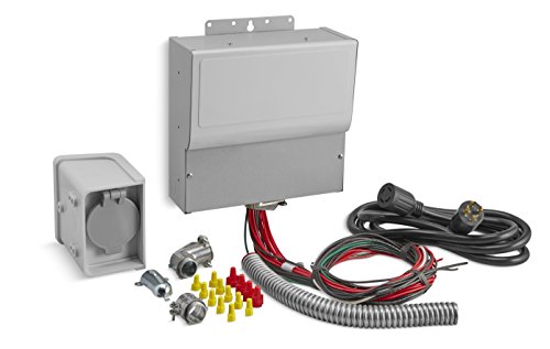 Kohler 37 755 07-S 10-Circuit Manual Transfer Switch Kit for Portable Generators