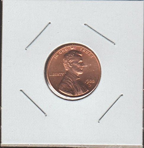 1988 D Lincoln Memorial (1959-2008) Penny Gem Uncirculated US Mint