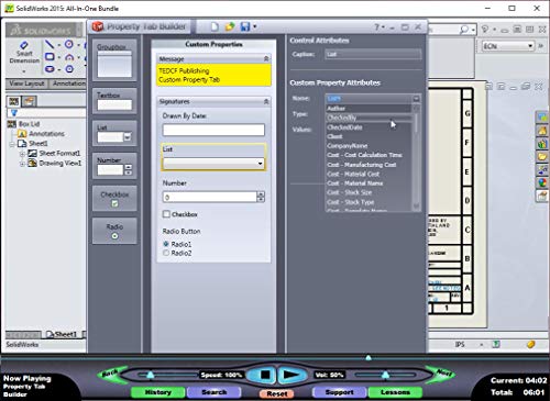 SOLIDWORKS 2015: Mechanical Drawings – Video Training Course