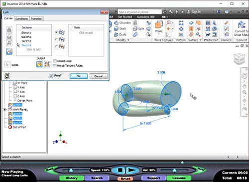 Autodesk Inventor 2014: Solid Modeling – Video Training Course