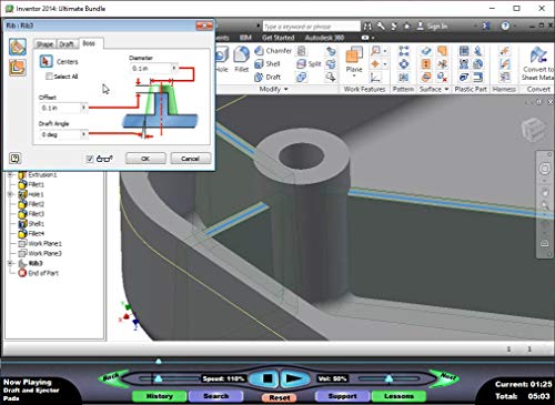 Autodesk Inventor 2014: Solid Modeling – Video Training Course