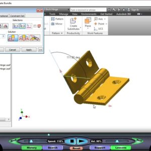 Autodesk Inventor 2014: Assemblies and Advanced Concepts – Video Training Course