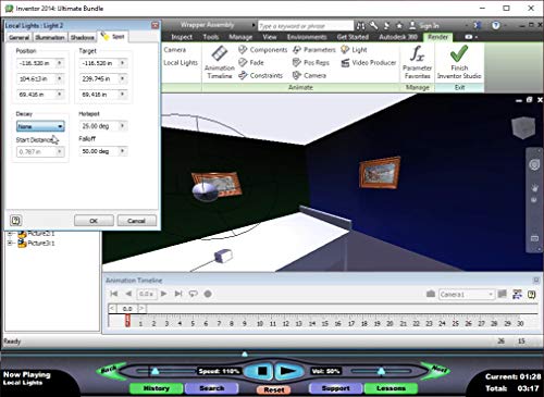 Autodesk Inventor 2014: Inventor Studio Made Simple – Video Training Course