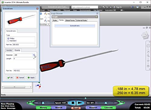 Autodesk Inventor 2014: iLogic Made Simple – Video Training Course