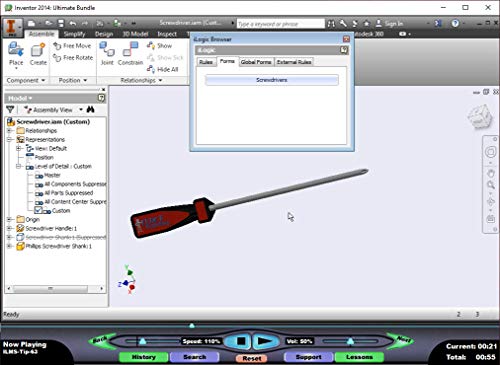 Autodesk Inventor 2014: iLogic Made Simple – Video Training Course