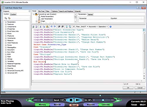 Autodesk Inventor 2014: iLogic Made Simple – Video Training Course