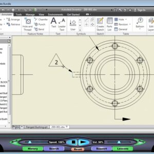 Autodesk Inventor 2013: 2D Drafting and Customization – Video Training Course